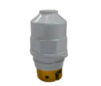 White Pendant Metal Ring Holder